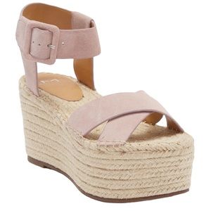 New Marc Fisher Randall Platform Espadrilles Size 9.5